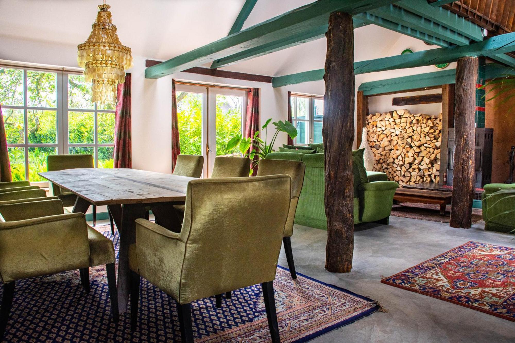 Boho Experience Wellness, Jacuzzi, Sauna, Bbq, Garden, Sleeps 10 Kockengen Exterior photo