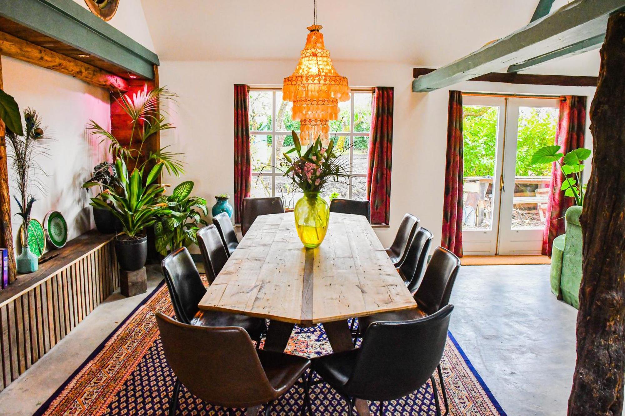 Boho Experience Wellness, Jacuzzi, Sauna, Bbq, Garden, Sleeps 10 Kockengen Exterior photo