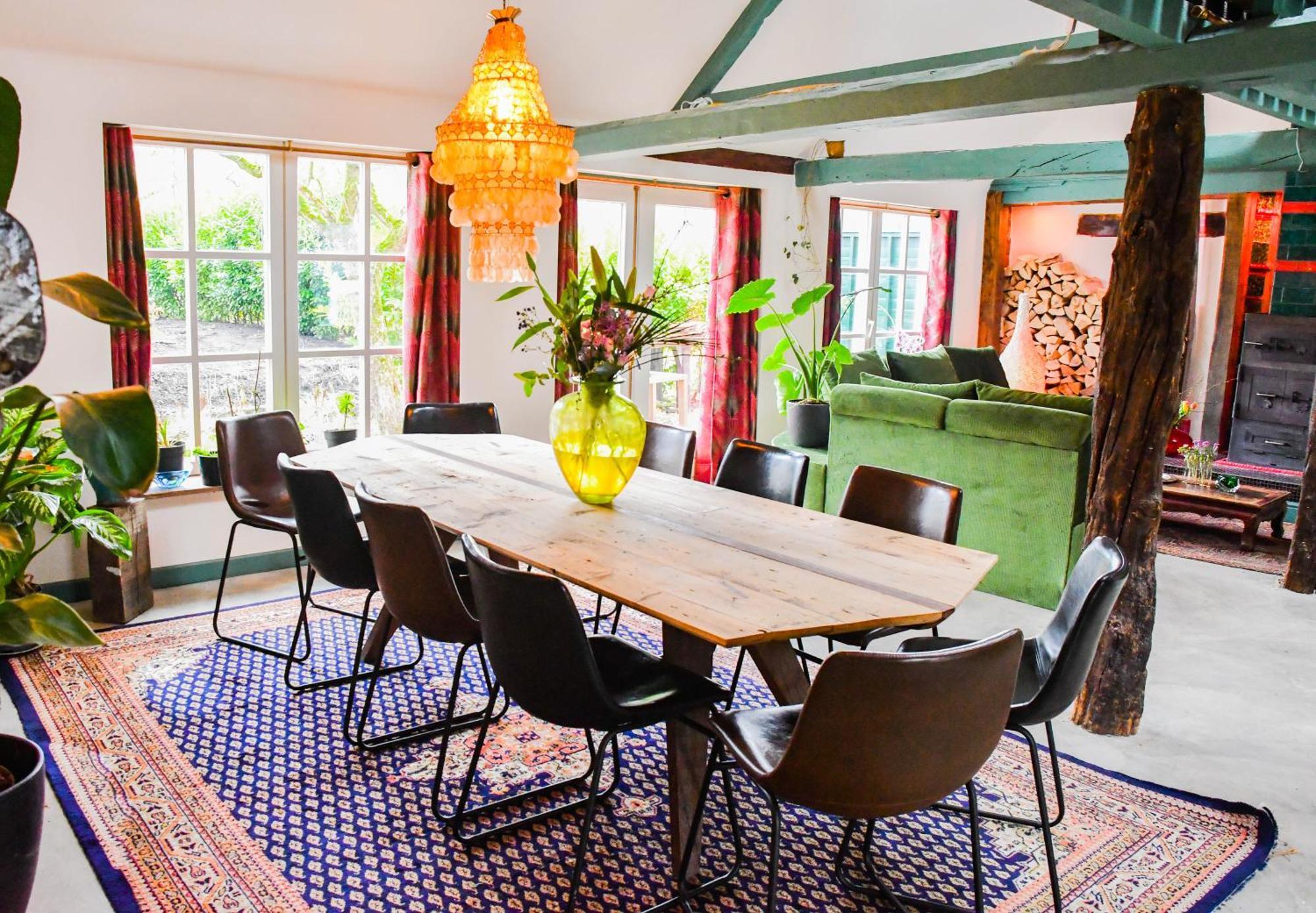 Boho Experience Wellness, Jacuzzi, Sauna, Bbq, Garden, Sleeps 10 Kockengen Exterior photo